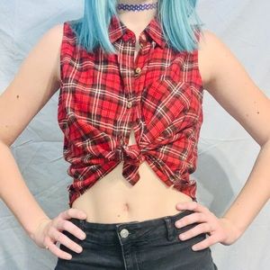 Flannel button up